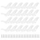 thumbnail image 1 of Abrazaderas de seguridad para cordones de ventanas yuxing 24 piezas Transparente, 1 of 5