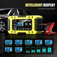 thumbnail image 2 of 12V6A Car Battery Charger Fast Charge Repair Desulfator Pulse Full Intelligent Charger for Auto Motorcycle US Plug, 2 of 6