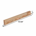 thumbnail image 2 of CONSDAN Coat Rack Wall Mount, USA Grown Hickory Coat Hooks with 4 Hooks, Wooden Coat Hanger Wall Mount for Hanging Coats, Jacket, Clothes, Hat, Natural Hickory, 2 of 5