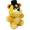 thumbnail image 3 of Peluche Golden Freddy de 6,5 pulgadas, cinco noches Bonnie Foxy Chica Springtrap Glamrock Freddy peluches rellenos en Freddy's, fnaf Golden Bear Animal Plushies Actio, 3 of 5