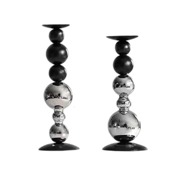 HILOGEL Artistic Iron Candlestick Stand Candle Holders for Table Decoration