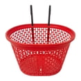 thumbnail image 1 of Cesta para bicicleta, cesta delantera para manillar de bicicleta, bicicleta de equilibrio multiusos, cesta desmontable para coche eléctrico para perro Rojo kusrkot Cesta para bicicleta, 1 of 7