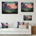 thumbnail image 4 of Designart "Tropical Wilderness Exotic Escape" Forest Print on Natural Pine Wood, 4 of 5