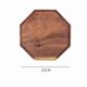thumbnail image 2 of Octagon Shaped Wooden Serving Trays - Elegant Dishes for Food, Fruit and More, 2 of 5