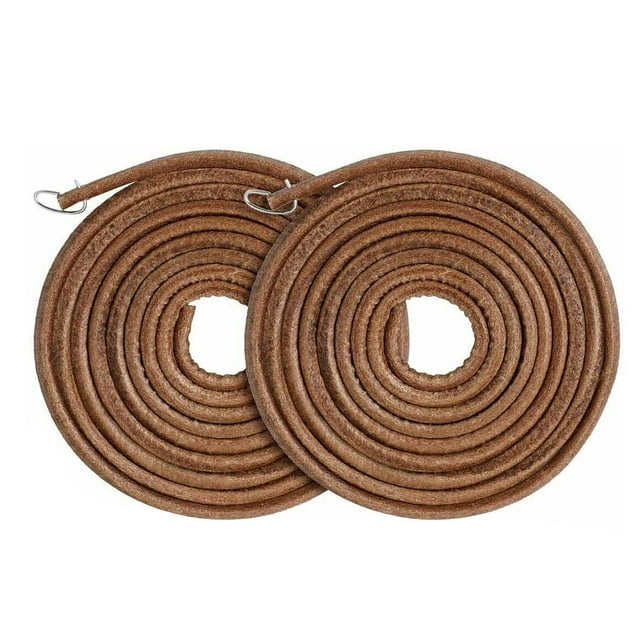 2pcs Sewing Machine Belt, Sewing Machine Leather Belts Sewing Machine Treadle Belts with Hook Sewing Machine Accessories Parts with Hook for Singer/Jones Sewing Machine
