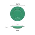 thumbnail image 2 of Excellante Color Green Melamine Dinnerware Collection 16 oz., 11 1/4" Pasta Bowl, Comes In Dozen, 2 of 2