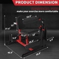 thumbnail image 2 of HeavyDuty Leg Extension CurlMachine,Leg Extension Machine with 24-Position Adjustable for Lower Body Workout,580lbs Capacity,Home Gym Weight Machine, 2 of 6