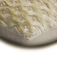 thumbnail image 2 of The HomeCentric Decorative Lumbar Pillow Cover Ivory Pack of 2, 12"x18" (30x45 cm) Linen Pearl, Ribbon, Hand Embroidery Oblong Pillow Cover, Abstract Modern Style - Ivory Ripple, 2 of 3