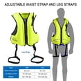 thumbnail image 4 of Chaleco Inflable para Snorkel Rrtizan para Adultos Verde S-M 41-100 kg, 4 of 6