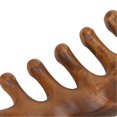 thumbnail image 2 of Gua Sha Comb Sandalwood Ergonomic Wide Tooth Head Scalp Scraping Massage Comb for Neck Arms Legs, 2 of 4