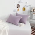 thumbnail image 5 of Ntbay 2 Pack Microfiber Soft Tiny Pillows, Machine Washable Travel Pillows, 11" x 7", Lavender Purple, 5 of 5