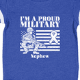 thumbnail image 4 of Inktastic Proud Military Nephew Red Friday Boys Baby Bodysuit, 4 of 5