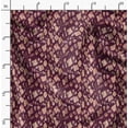 thumbnail image 2 of Soimoi Geometric Print, Silk Fabric, Decor Sewing Fabric by The Yard 42 Inch Wide,Decorative Fabric for Shirts Suits Ties, Wine Purple, 2 of 6