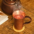 thumbnail image 5 of Pure Copper Coffee Cup Purple Copper Small Tea Cup and Beer Cup Mugs (Burnt color cup,150-550ML), 5 of 7