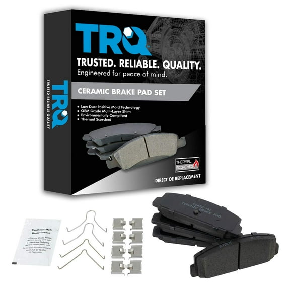 TRQ Disc Brake Pads Rear Posi Ceramic for Mazda 6 Protege RX-7 RX7 New BFA73317