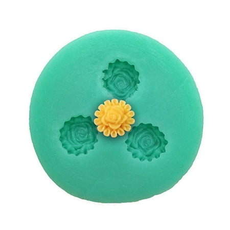 

UDIYO Baking Mold Baking Mold Flexible Food Grade 3D Romantic Fondant Cookie Silicone Mold Kitchen Supplies