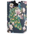 thumbnail image 1 of Panier Design Paon Grand Panier en Tissu avec Poignée, 1 of 7