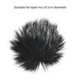 thumbnail image 2 of Furry Outdoor Microphone Windscreen Muff Mini Lavalier Microphone Windshield, 5-Pack, 2 of 4