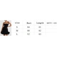 thumbnail image 7 of Women Spaghetti Strap Bodycon Dresses Sleeveless Pleated Ruffle Hem Mini Dress Square Neck Cutout Backless Party Dress, 7 of 7