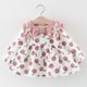 thumbnail image 1 of Vestido Herrnalise para niñas y niños pequeños, para bebés, niñas, manga larga, lazo, estampado naranja, vestidos de princesa, ropa, 1 of 4