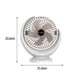 thumbnail image 4 of Ventilador de escritorio de mesa Silencioso Suministro de aire de gran de 240  degree para comedor Dormitorio Verano Dorado BLESIY Abanico portátil, 4 of 7