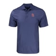 thumbnail image 2 of Men's Cutter & Buck Navy St. Louis Cardinals Pike Eco Tonal Geo Print Stretch Recycled Polo, 2 of 3