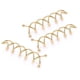 thumbnail image 3 of 20 pinzas espirales para el cabello, sencillas, para peinar el cabello, accesorios para mujeres y niñas, color dorado, 3 of 8
