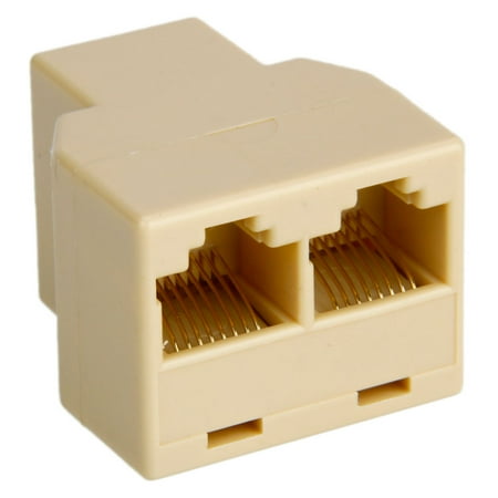 Zimtown RJ45 CAT 5 6 LAN Ethernet Splitter Connector Adapter PC