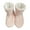 Pink, variant on Xinyolin Home Slippers Non-slip Jacquard Technology Furry Calf Length Thickening Keep Warm Adult Mid-Tube Winter Plush Slippers for Indoor