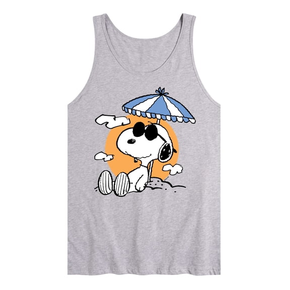 Peanuts - Snoopy's Beach Day - Men's Jersey Tank Top