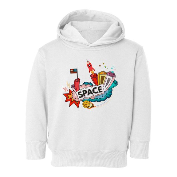 Space And Science Buildings Hoodie Toddler -Image by Shutterstock, 4 Toddler