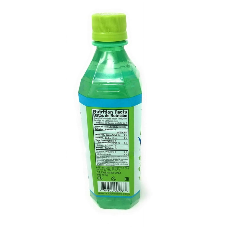 OKF Aloe Vera Drink in 16.9 Ounce Bottles (Sugar Free, 12 Pack)