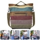 thumbnail image 3 of Bolsa de compras de bolsas portátiles de lona de lona de múltiples capas 1pc (color surtido), 3 of 6