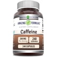 thumbnail image 1 of Amazing Formulas Caffeine | 200 Mg | 240 Capsules, 1 of 3