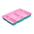 thumbnail image 4 of Organizador de cajones de fieltro, bandeja, organizadores de escritorio, caja de almacenamiento multiusos, contenedores de almacenamiento Rosa Verde, 4 of 9