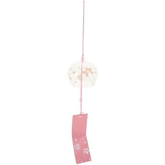 FOMIYES Glass Wind Charm Multi 1Pcs Japanese Style Bell