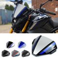 thumbnail image 4 of Parabrisas delantero de motocicleta, protección de plástico ABS, pantalla de parabrisas compatible con Yamaha MT09 FZ09 2021-2022, piezas de Marrón Sunnimix Parabrisas de motocicleta, 4 of 8