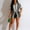 Grey, variant on iTNHFP Womens Shorts Casual Ladies and Womens Sexy Womens Hollowed Out Contrasting Lapel Knit Shorts Set Casual Skirt