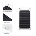 thumbnail image 4 of Riwcyla Solar Panel Slim Solar Cell USB Battery Portable Solar Battery Chargers USB Solar Bank For Phone Car Camping USB Interface Solar Panel, 4 of 6