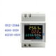 thumbnail image 2 of Monitor de CA de Riel DIN 6IN1 250-450V 100A Factor de Potencia de Corriente de Voltaje Medidor de Frecuencia de EnergíA EléCtrica KWH VOLT AMP, 2 of 10
