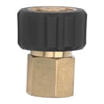 thumbnail image 3 of UrbanEden Pressure Washer Hose Thread,Pressure Washer Adapter Brass Rubber G1/4in To M22 X 1.5mm For Replacement Washer Hose Fitting, 3 of 8