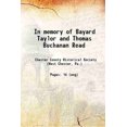 thumbnail image 1 of En Mémoire de Bayard Taylor et Thomas Buchanan Lire 1912 [Couverture Rigide], 1 of 1