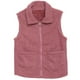 thumbnail image 2 of Ailaofu Womens Fuzzy Sherpa Fleece Jacket Lightweight Vest Cozy Sleeveless Cardigan Zipper Waistcoat Outerwear with Pocket, 2 of 6