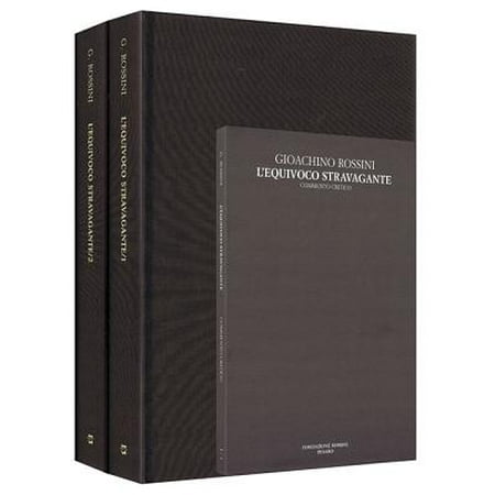 L'Equivoco Stravagante Critical Edition Full Score, 2 Hardbound Editions with Commentary - S1/V3 : Subscriber Price Within a Subscription to the Series: