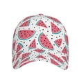 thumbnail image 2 of Fotbe Watermelon Classic Baseball Cap, Adjustable Snapback Hats, Outdoor Baseball Hat for Men and Women Cotton Soft, 2 of 9