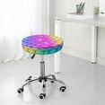 thumbnail image 7 of Naloa Rainbow Scales2 Round Bar Stool Cushion Cover 12-14 inch, Fits Kitchen, Office, Restaurant Chairs - 14 inch, 7 of 7