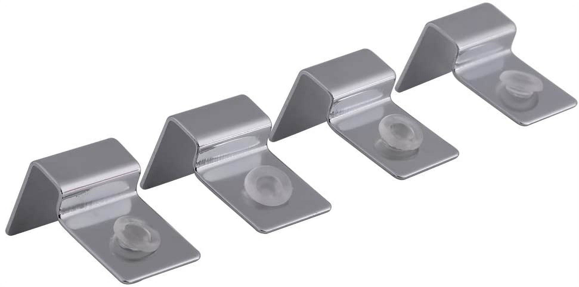 Tank Glass Cover Clip 4Size 4PCS/Set Stainless Steel Aquarium Fish Tank Glass Cover Metal Clip