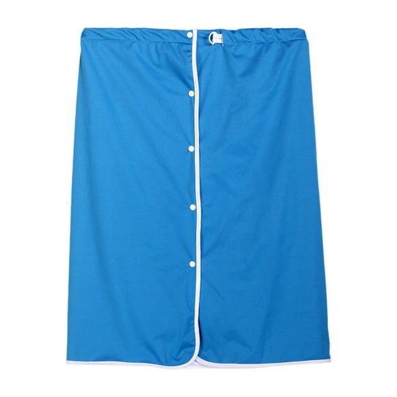 Almohadilla de cama de incontinencia portátil lavable reutilizable con tapa de cama con fugas Blue XL