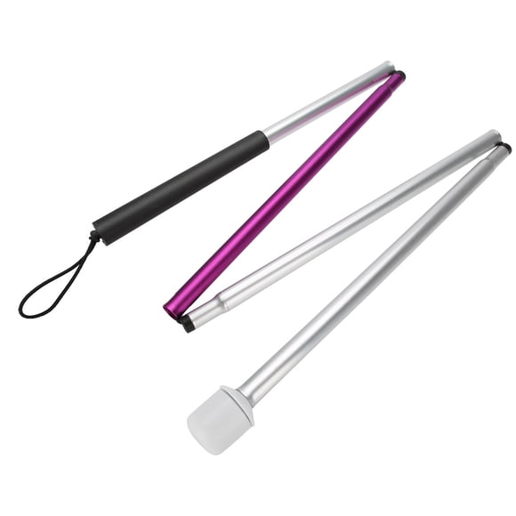 Muleta de caña reflectante plegable anti shock skink skink stick para personaljes ciegas