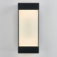 thumbnail image 2 of Artika Glacier Integrated LED Outdoor Wall Light Fixture Black, 2 of 7